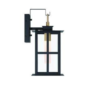 Eurofase Greyson, Outdoor, 16", Brass-Black Mix, Clear Glass – Eurofase Outdoor