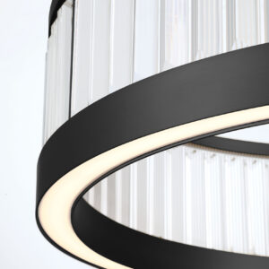 Eurofase Empra, Chandelier, 30", Gold, Clear Crystal – Eurofase Chandeliers
