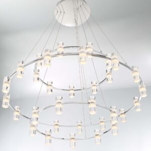 Eurofase 3-Tiers 33-Light 41" Integrated Led Grand Chandelier – Eurofase Chandeliers