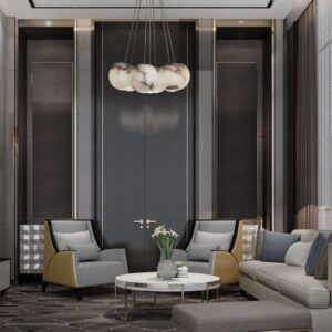 Eurofase Kepler, 7-Light, 18", Integrated LED, Multi Drop Chandelier – Eurofase Chandeliers