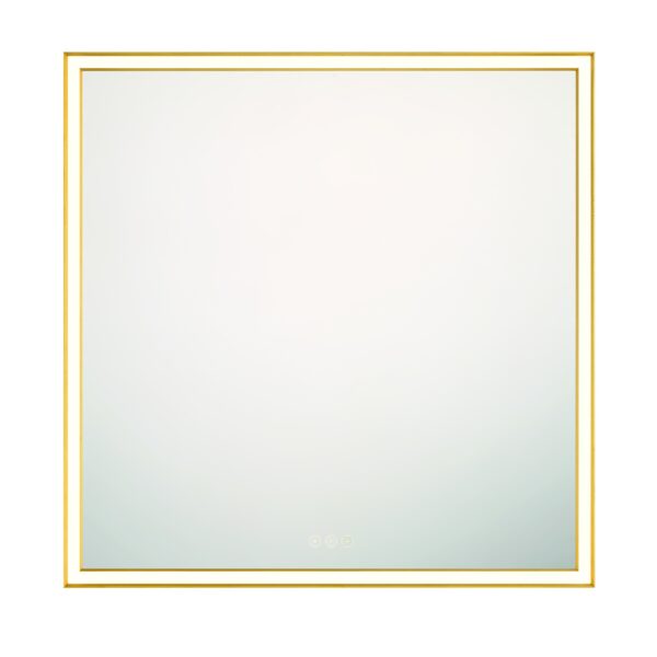 Eurofase Nixon, Mirror , 32" X 32", Anodized Gold – Eurofase Mirrors