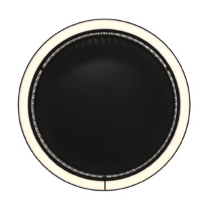 Eurofase Empra, Flush Mount, 16", Matte Black, Clear Crystal – Eurofase Flush Mounts