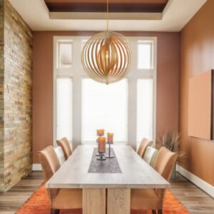 Eurofase Abruzzo, Pendant , 18", Wood – Eurofase Pendants