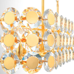 Eurofase 8-light 40in Linear Chandelier – Eurofase Chandeliers