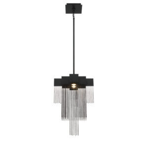 Eurofase Bloomfield, Pendant, 18", Matte Black, Black Aluminum – Eurofase Pendants