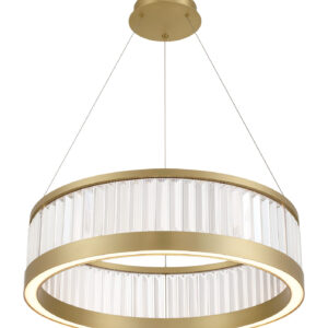 Eurofase Empra, Chandelier, 30", Gold, Clear Crystal – Eurofase Chandeliers