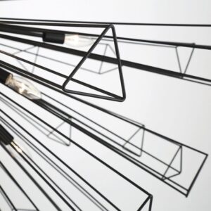 Eurofase Dendelio, Chandelier , 35-Light, 54", Matte Black – Eurofase Chandeliers