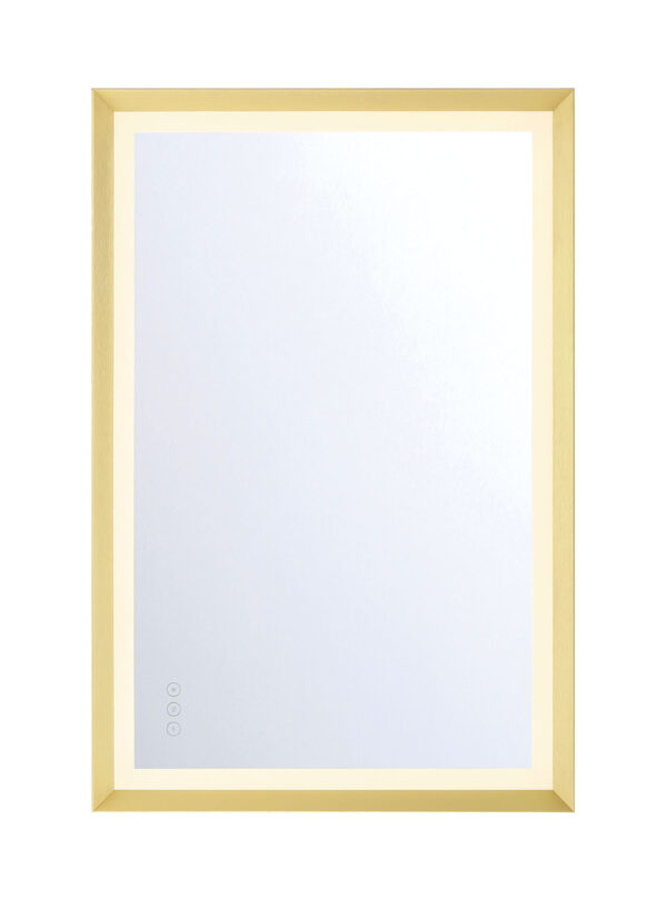 Eurofase Artell, Mirror , 24" X 36", Brushed Gold – Eurofase Mirrors