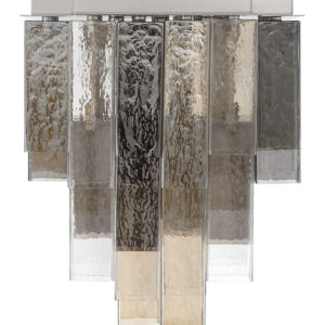 Eurofase Altesa, Flush Mount, 10-Light, 17", Chrome, Mixed Glass – Eurofase Flush Mounts