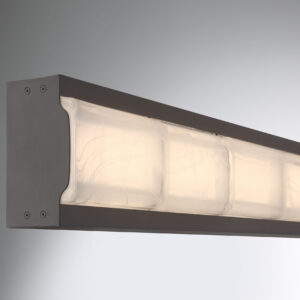 Eurofase Gibraltar, Outdoor, 18", Sand Bronze, White Strie Glass – Eurofase Outdoor
