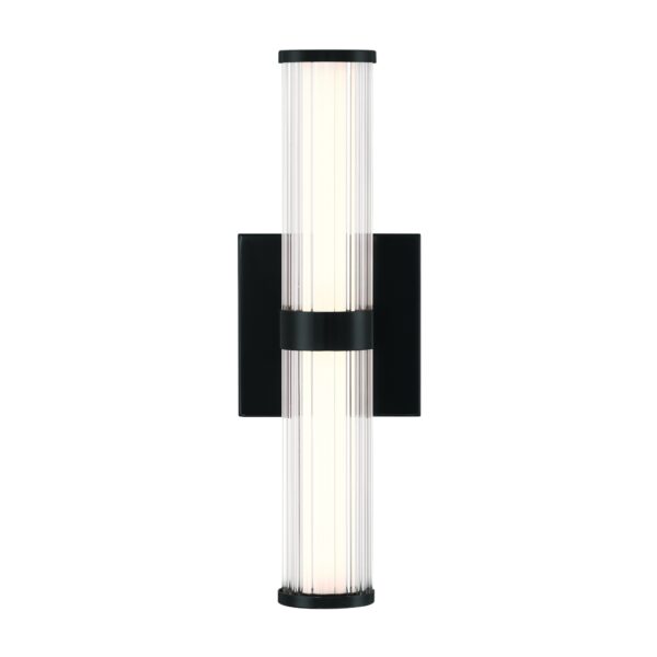 Eurofase Fayton, Outdoor, 14", Matte Black, Clear Glass – Eurofase Outdoor