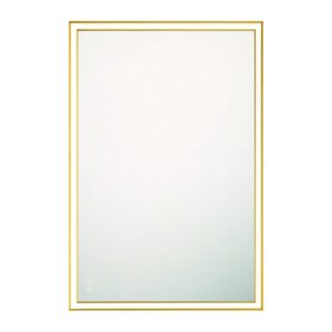 Eurofase Nixon, Mirror , 24" X 36", Anodized Gold – Eurofase Mirrors