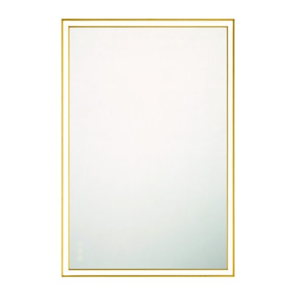 Eurofase Nixon, Mirror , 24" X 36", Anodized Gold – Eurofase Mirrors