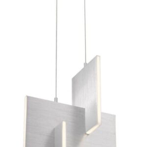 Eurofase Coburg, Pendant , 23", Anodized Silver – Eurofase Pendants