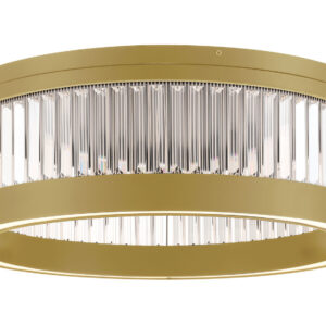 Eurofase Empra, Flush Mount, 16", Matte Black, Clear Crystal – Eurofase Flush Mounts