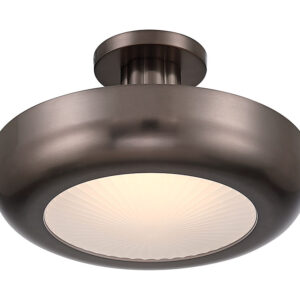 Eurofase Macey, Flush Mount, 16", Antique Brass, Etched Glass – Eurofase Flush Mounts