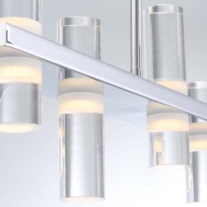 Eurofase 8-Light 42" Integrated Led Linear Chandelier – Eurofase Chandeliers