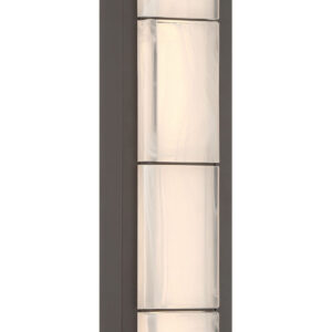 Eurofase Gibraltar, Outdoor, 18", Sand Bronze, White Strie Glass – Eurofase Outdoor