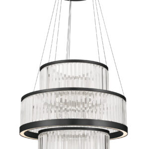 Eurofase Empra, Chandelier, 5-Light, 47", Gold, Clear Crystal – Eurofase Chandeliers