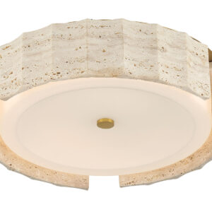 Eurofase Roslington, Flush Mount, 24", Gold, Opal Etched Glass – Eurofase Flush Mounts