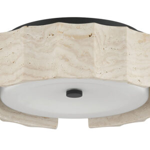 Eurofase Roslington, Flush Mount, 24", Gold, Opal Etched Glass – Eurofase Flush Mounts