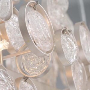 Eurofase Trento, Chandelier, 12-Light, 40", Chrome, Clear Glass – Eurofase Chandeliers