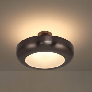Eurofase Macey, Flush Mount, 16", Antique Brass, Etched Glass – Eurofase Flush Mounts