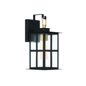 Eurofase Greyson, Outdoor, 16", Brass-Black Mix, Clear Glass – Eurofase Outdoor