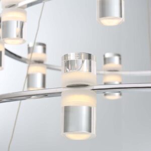 Eurofase 3-Tiers 33-Light 41" Integrated Led Grand Chandelier – Eurofase Chandeliers