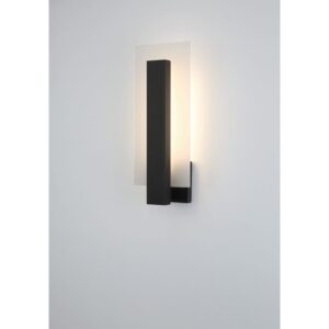 Eurofase Carta, Outdoor, 18", Matte Black, Frosted Glass – Eurofase Outdoor