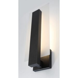 Eurofase Carta, Outdoor, 18", Matte Black, Frosted Glass – Eurofase Outdoor