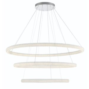 Eurofase Sassi, Chandelier , 60", Chrome – Eurofase Chandeliers