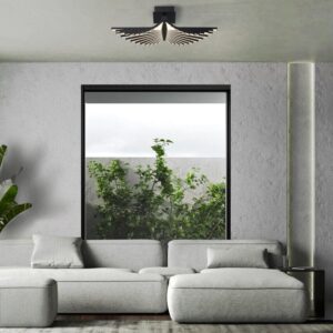 Eurofase Seraph, Flush Mount , 25", Matte Black – Eurofase Flush Mounts
