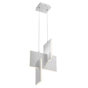 Eurofase Coburg, Pendant , 23", Anodized Silver – Eurofase Pendants
