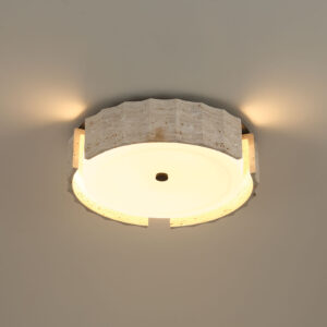 Eurofase Roslington, Flush Mount, 24", Gold, Opal Etched Glass – Eurofase Flush Mounts