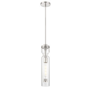 Eurofase Mistero, Pendant, 21", Satin Nickel, Clear Glass – Eurofase Pendants