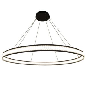Eurofase Forster, Chandelier , 60", Matte Black – Eurofase Chandeliers