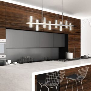 Eurofase 8-Light 42" Integrated Led Linear Chandelier – Eurofase Chandeliers
