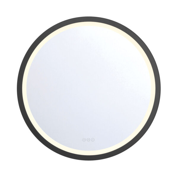 Eurofase Artell, Mirror , 32" X 32", Brushed Black – Eurofase Mirrors
