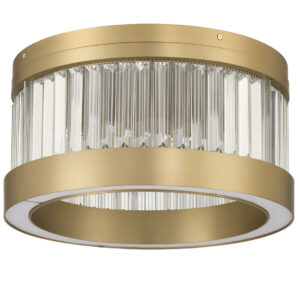 Eurofase Empra, Flush Mount, 16", Matte Black, Clear Crystal – Eurofase Flush Mounts