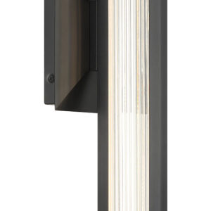 Eurofase Aelin, Outdoor, 24", Matte Black, Clear Crystal – Eurofase Outdoor