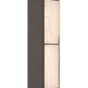 Eurofase Gibraltar, Outdoor, 18", Sand Bronze, White Strie Glass – Eurofase Outdoor