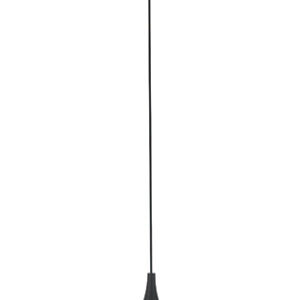 Eurofase Iissa, Pendant, 6", Matte Black, Smoked Glass – Eurofase Pendants