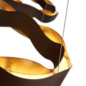 Eurofase Vaughan, Pendant, 24", Bronze-Gold Mix, Gold Steel – Eurofase Pendants