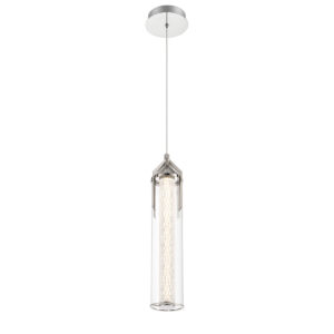 Eurofase Espada, Pendant, 20", Polished Nickel, Clear Glass – Eurofase Pendants