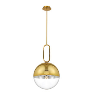 Eurofase Prospect, Pendant, 12", Gold, Clear Glass – Eurofase Pendants