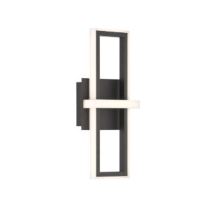 Eurofase Bordo, Outdoor, 16", Matte Black, White Acrylic – Eurofase Outdoor