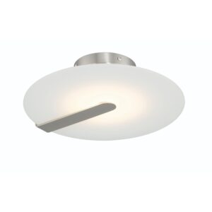 Eurofase Nuvola, Flush Mount , 12", Satin Nickel