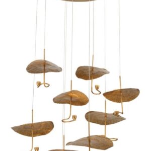 Eurofase Lagatto, Chandelier , 9-Light, 36", Oil Rubbed Bronze – Eurofase Chandeliers