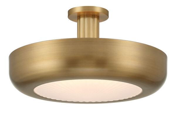 Eurofase Macey, Flush Mount, 16", Antique Brass, Etched Glass – Eurofase Flush Mounts
